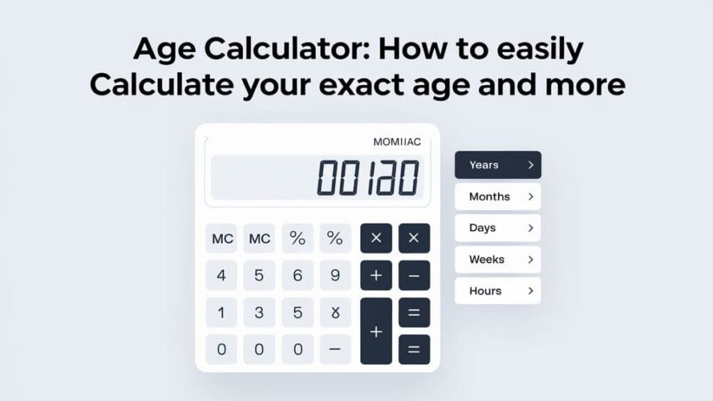 Age Calculator: How to Easily Calculate Your Exact Age and More